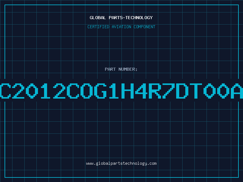 Aviation Part C2012COG1H4R7DT00A