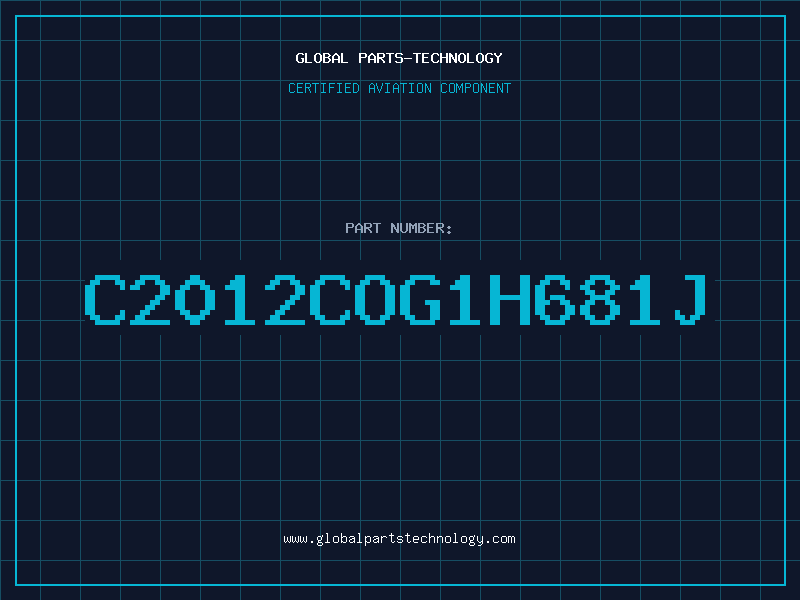Aviation Part C2012COG1H681J