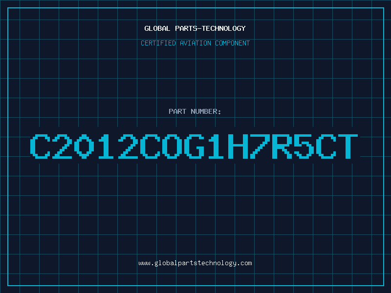 Aviation Part C2012COG1H7R5CT