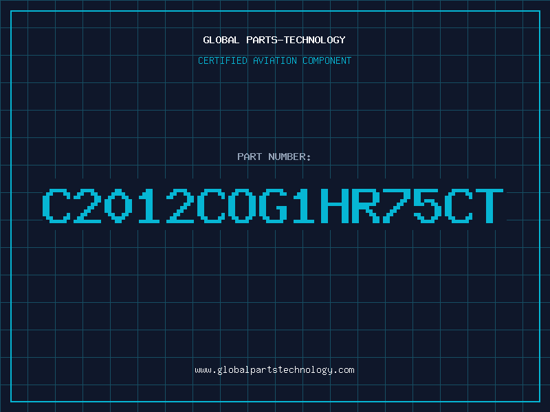 Aviation Part C2012COG1HR75CT