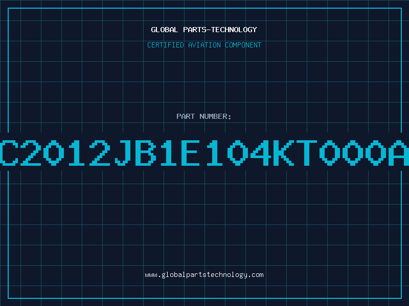 Aviation Part C2012JB1E104KT000A