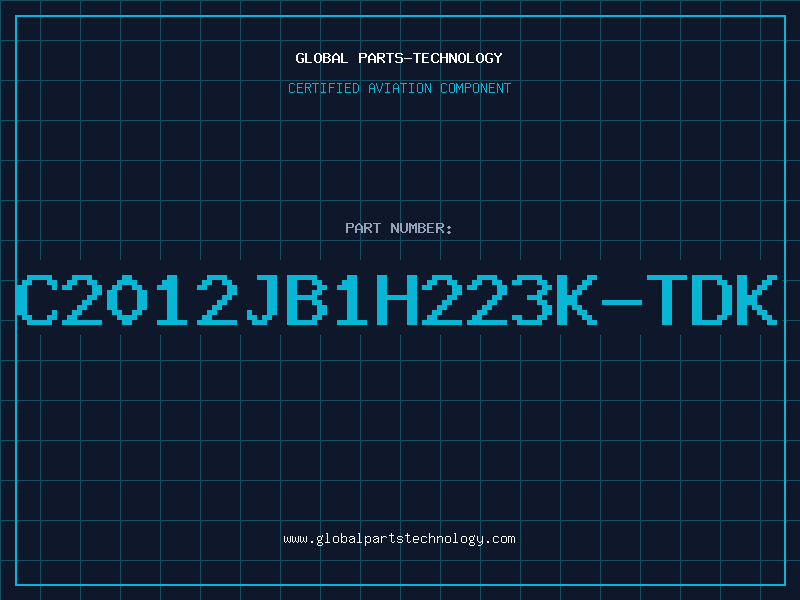 Aviation Part C2012JB1H223K-TDK