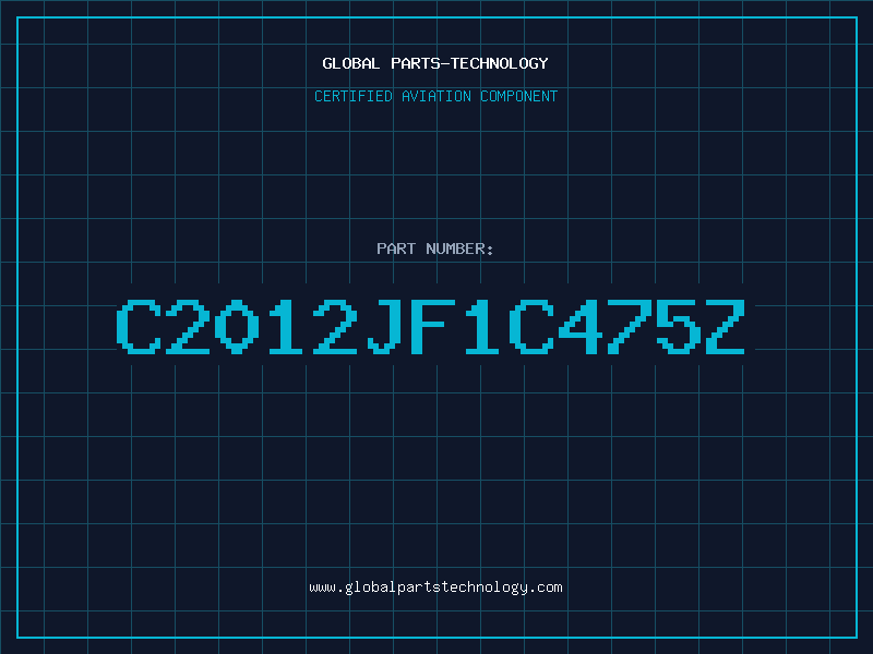 Aviation Part C2012JF1C475Z
