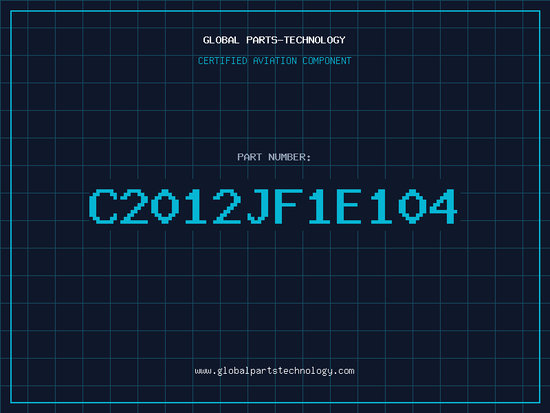 Aviation Part C2012JF1E104