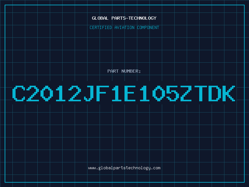 Aviation Part C2012JF1E105ZTDK