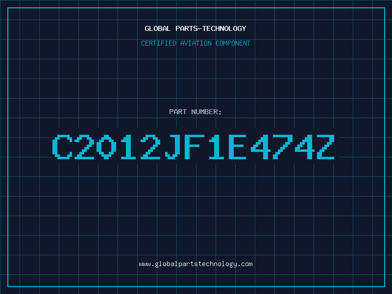 Aviation Part C2012JF1E474Z
