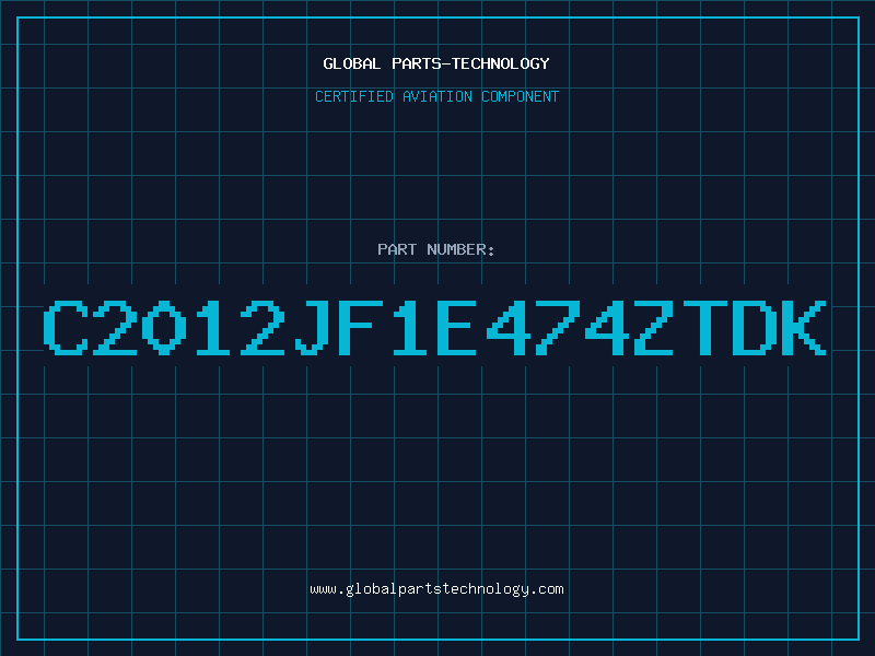 Aviation Part C2012JF1E474ZTDK