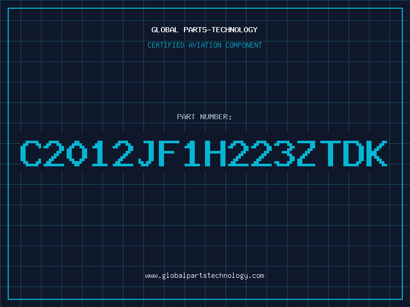 Aviation Part C2012JF1H223ZTDK
