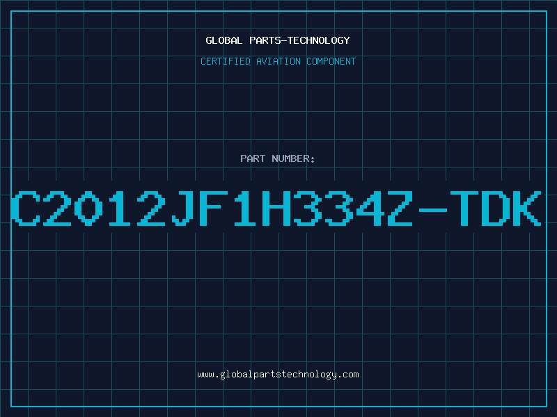 Aviation Part C2012JF1H334Z-TDK