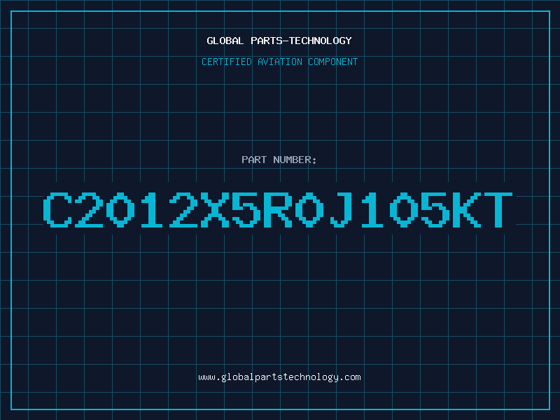 Aviation Part C2012X5R0J105KT