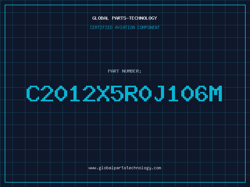 Aviation Part C2012X5R0J106M