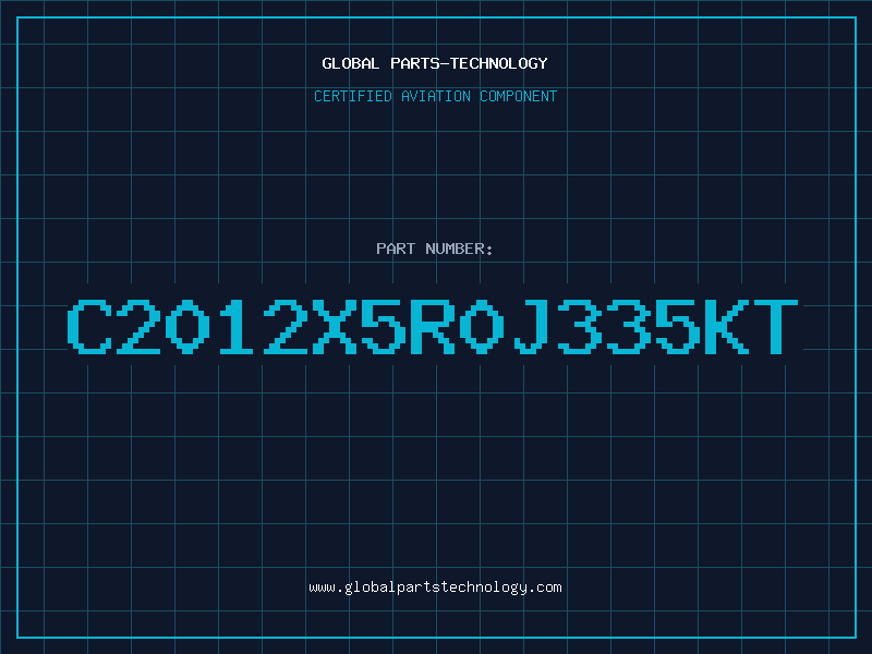 Aviation Part C2012X5R0J335KT