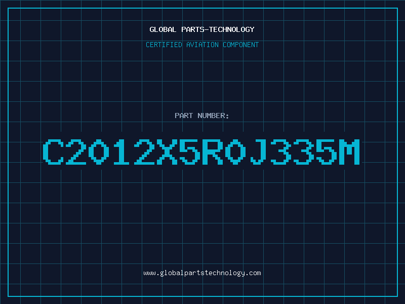 Aviation Part C2012X5R0J335M