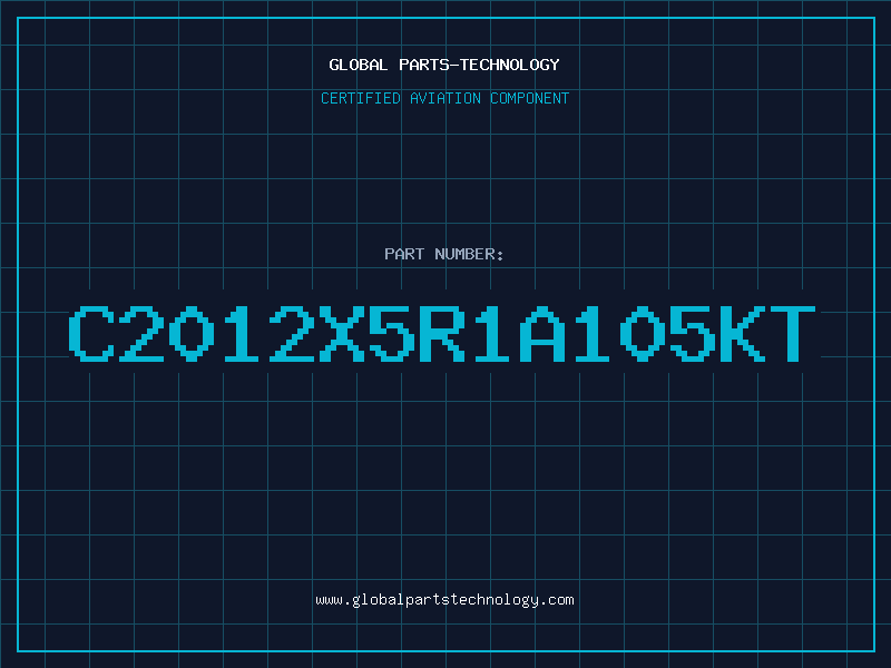 Aviation Part C2012X5R1A105KT