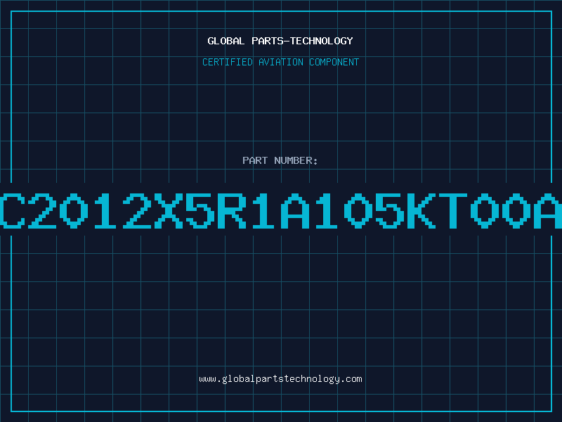Aviation Part C2012X5R1A105KT00A