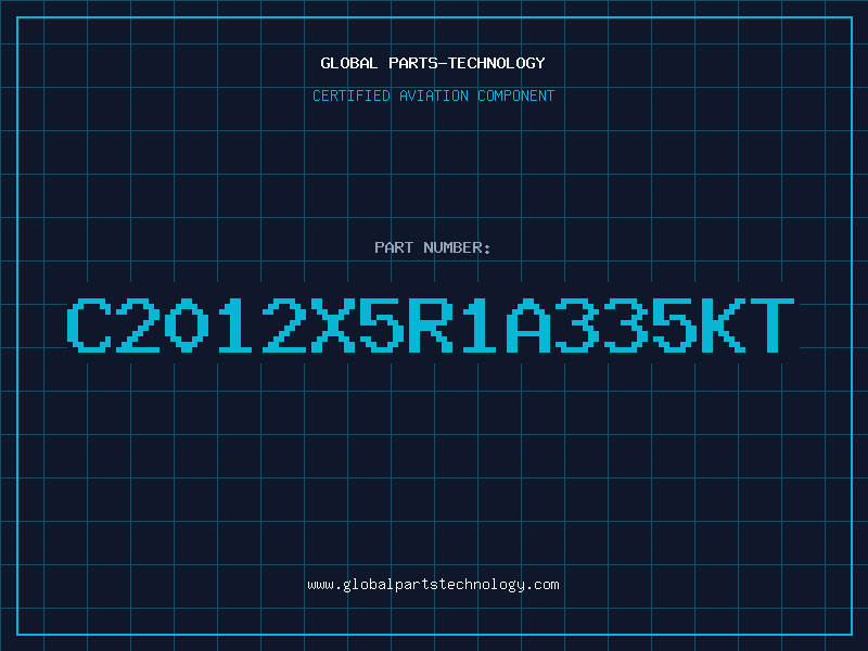 Aviation Part C2012X5R1A335KT