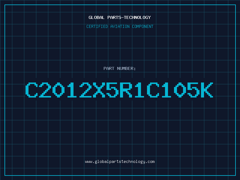 Aviation Part C2012X5R1C105K