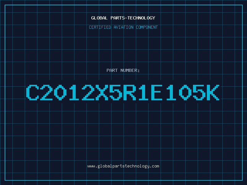 Aviation Part C2012X5R1E105K
