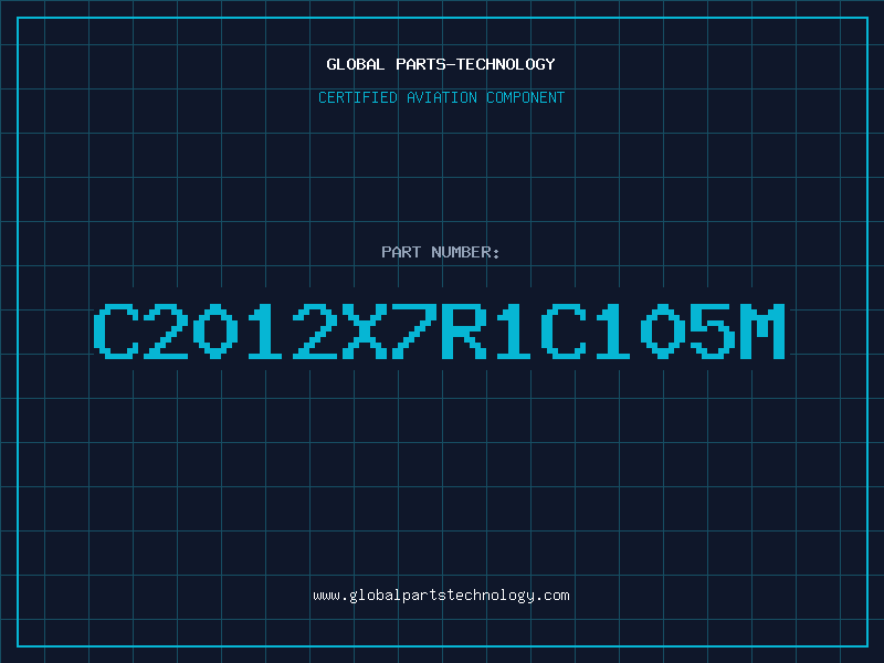 Aviation Part C2012X7R1C105M
