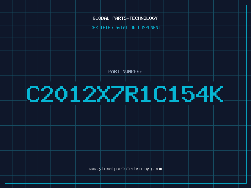 Aviation Part C2012X7R1C154K