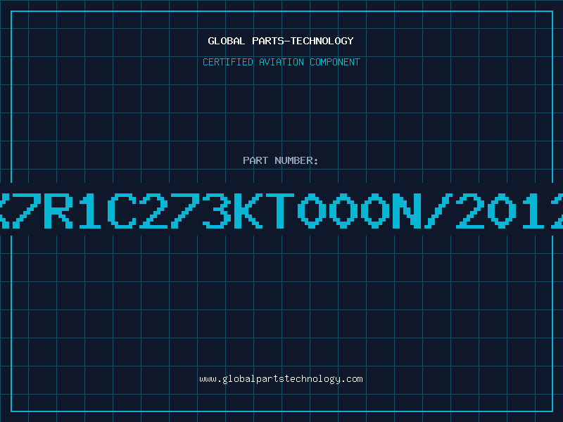 Aviation Part C2012X7R1C273KT000N/2012-273K