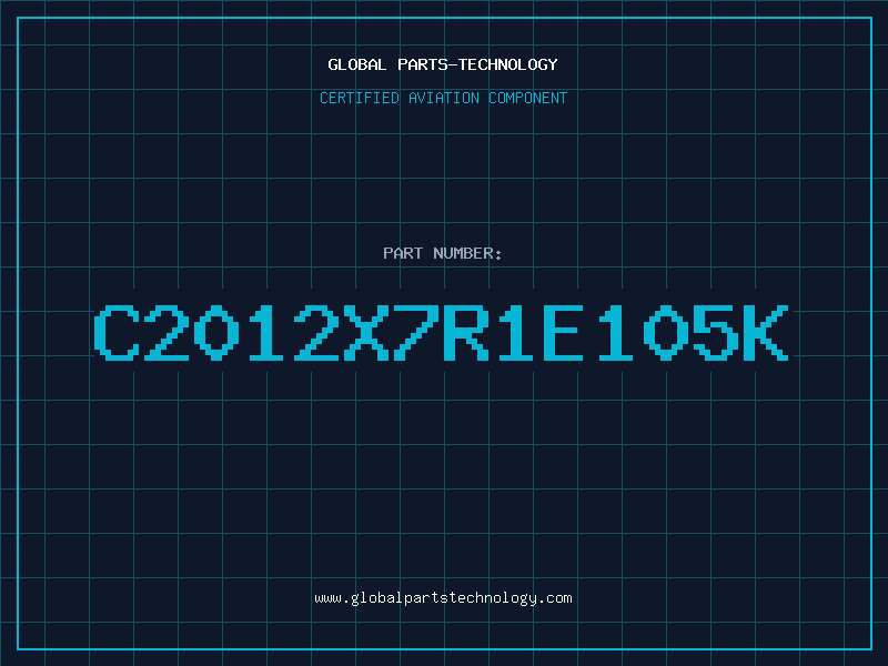 Aviation Part C2012X7R1E105K