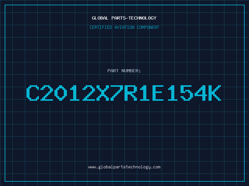 Aviation Part C2012X7R1E154K
