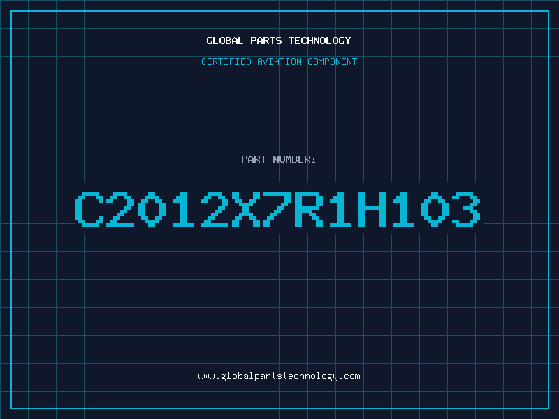 Aviation Part C2012X7R1H103