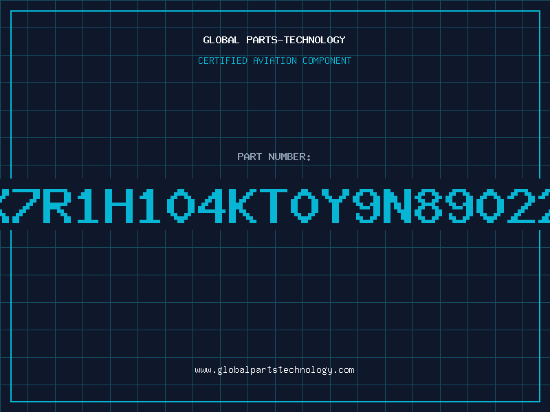 Aviation Part C2012X7R1H104KT0Y9N8902212037