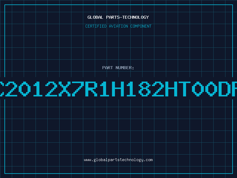 Aviation Part C2012X7R1H182HT00DP
