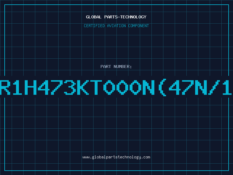 Aviation Part C2012X7R1H473KT000N(47n/10%/0805