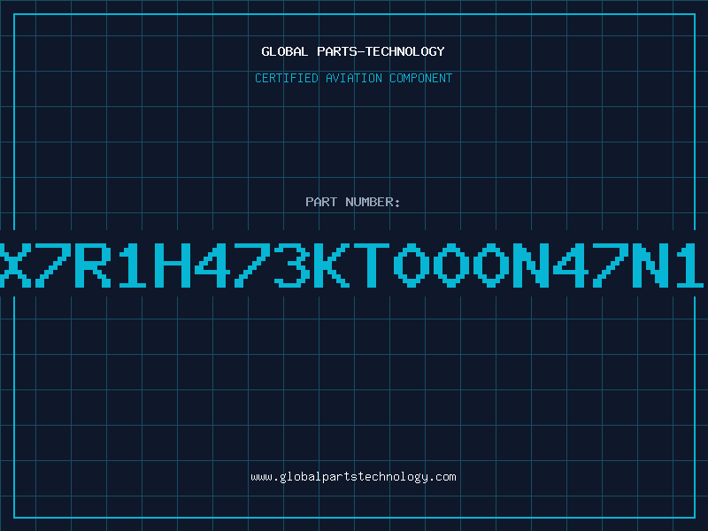 Aviation Part C2012X7R1H473KT000N47n100805