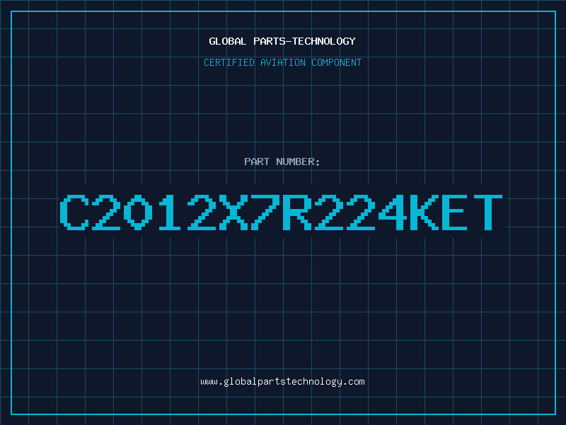 Aviation Part C2012X7R224KET