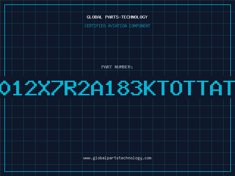 Aviation Part C2012X7R2A183KTOTTATDK