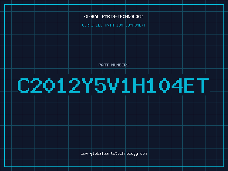 Aviation Part C2012Y5V1H104ET