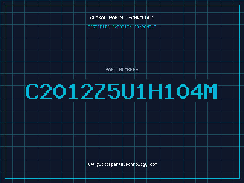 Aviation Part C2012Z5U1H104M