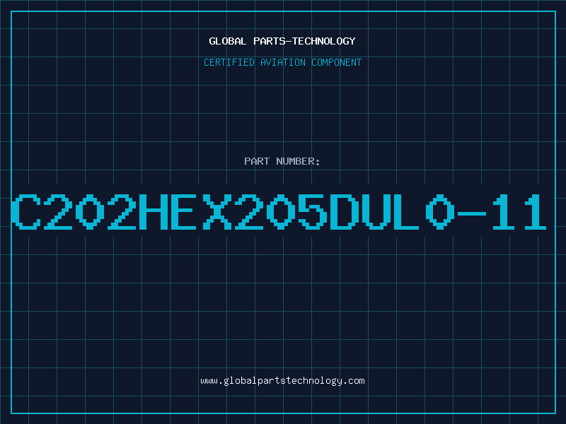 Aviation Part C202HEX205DUL0-11