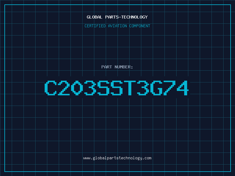 Aviation Part C203SST3G74