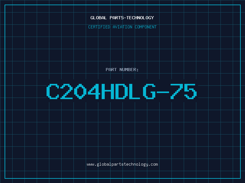 Aviation Part C204HDLG-75