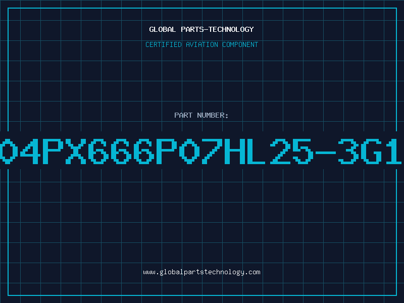 Aviation Part C204PX666P07HL25-3G109