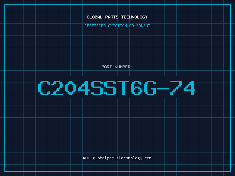 Aviation Part C204SST6G-74