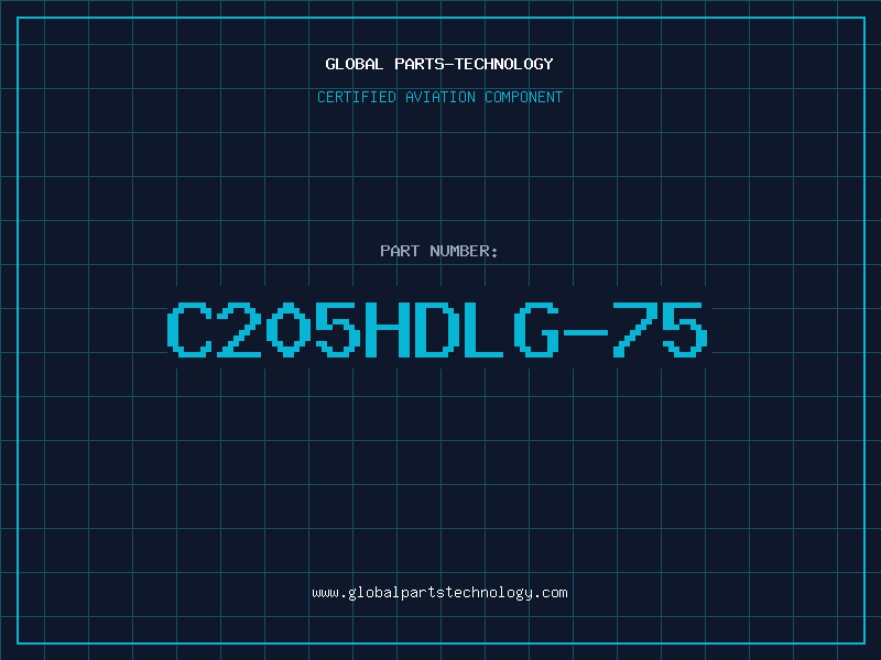 Aviation Part C205HDLG-75