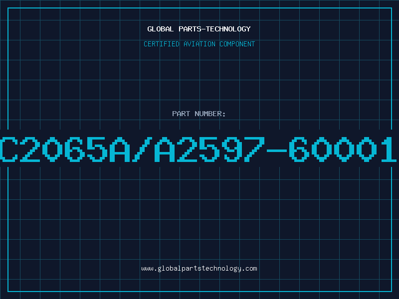 Aviation Part C2065A/A2597-60001