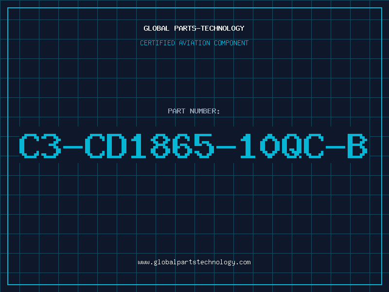 Aviation Part C3-CD1865-10QC-B