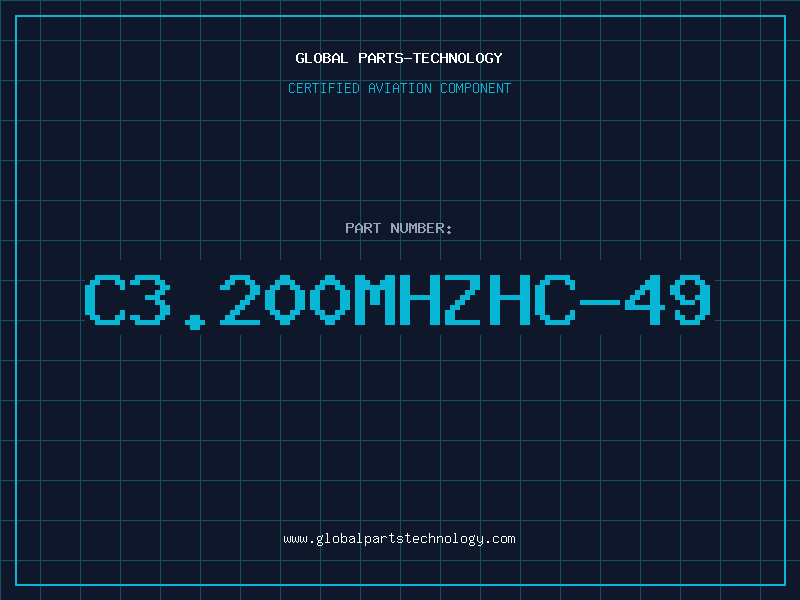 Aviation Part C3.200MHZHC-49