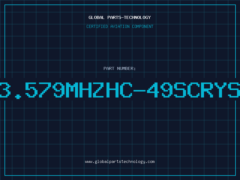 Aviation Part C3.579MHZHC-49SCRYST