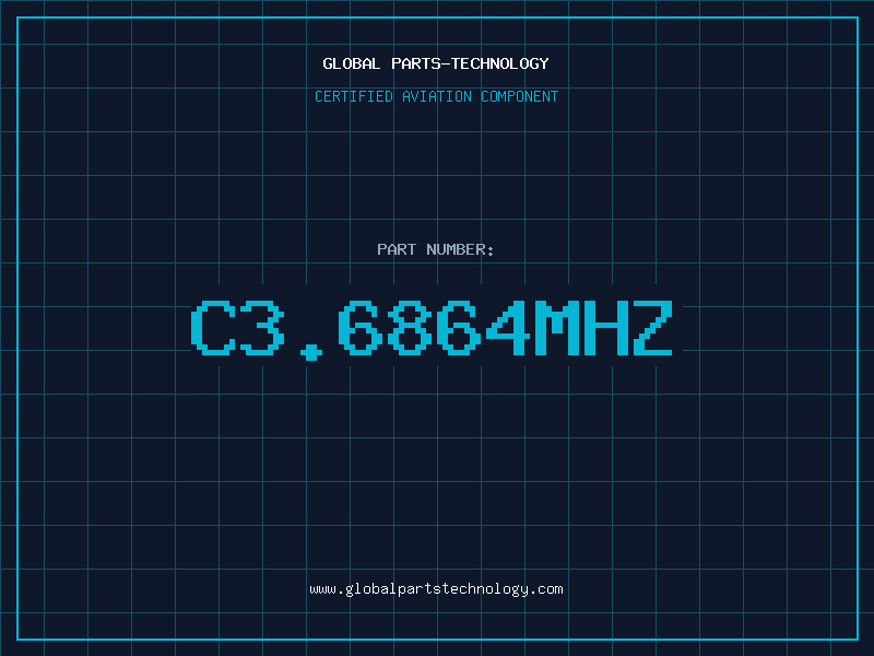 Aviation Part C3.6864MHZ