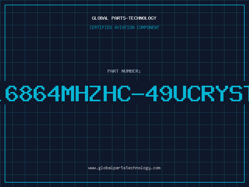 Aviation Part C3.6864MHZHC-49UCRYSTAL