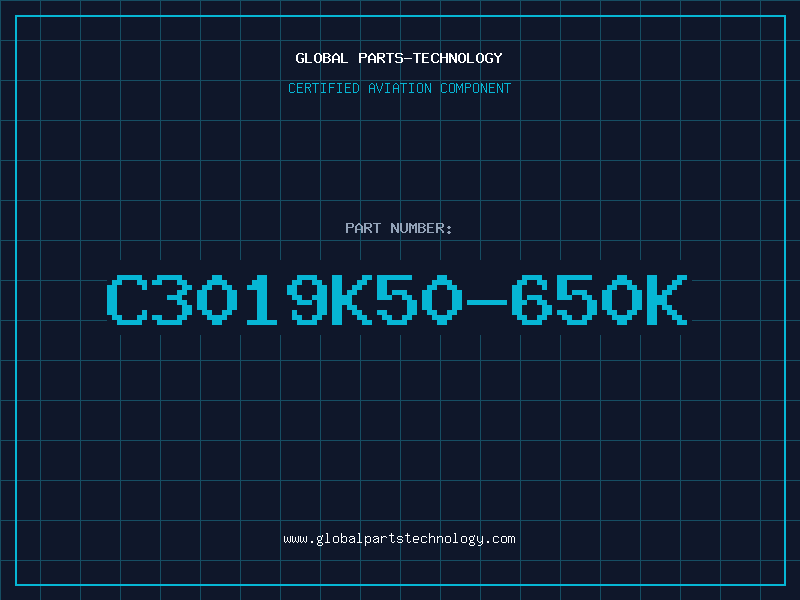 Aviation Part C3019K50-650K