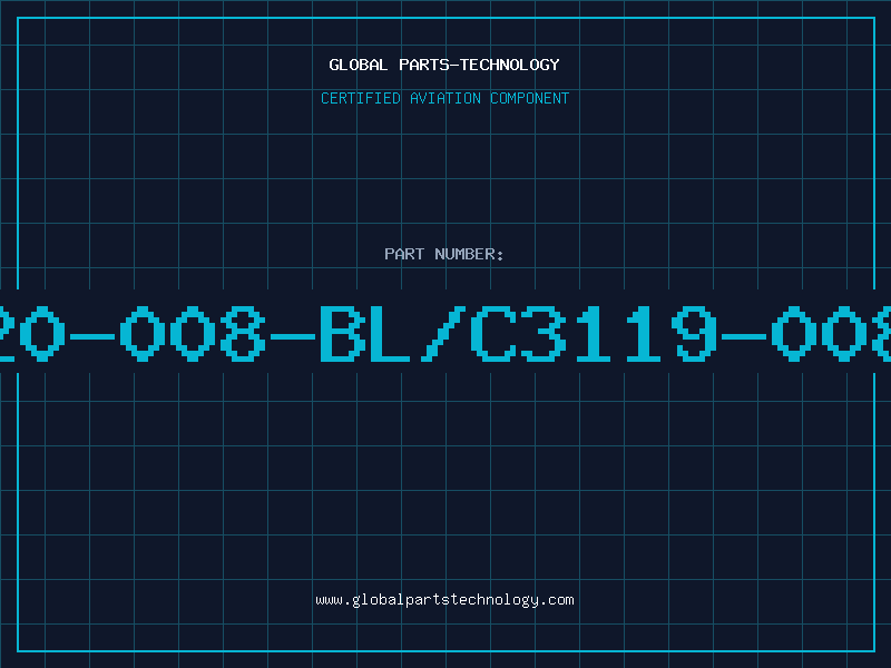 Aviation Part C3120-008-BL/C3119-008-BL